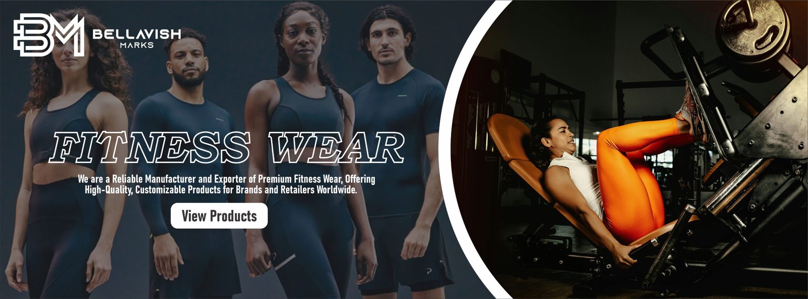 FITNESS WEAR BANNER